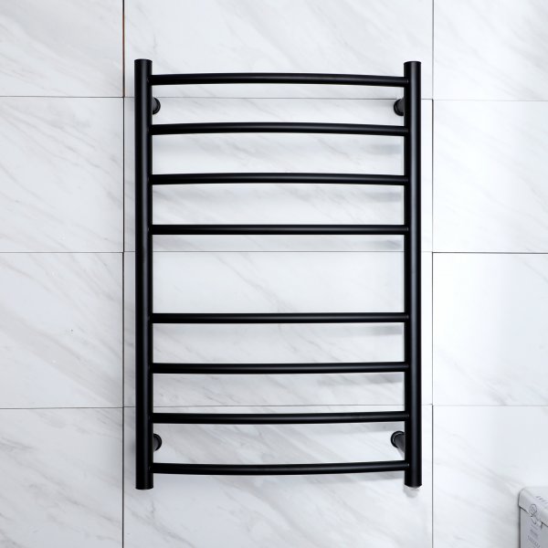 Sähköinen pyyhekuivain 52x78x12,5cm | Musta Sähköinen pyyhekuivain 52x78x12,5cm | Musta