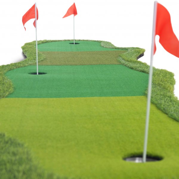 Golfmatto Multi-speed | Tyynymatto 4 vyöhykkeellä | 4x1m Golfmatto Multi-speed | Tyynymatto 4 vyöhykkeellä | 4x1m