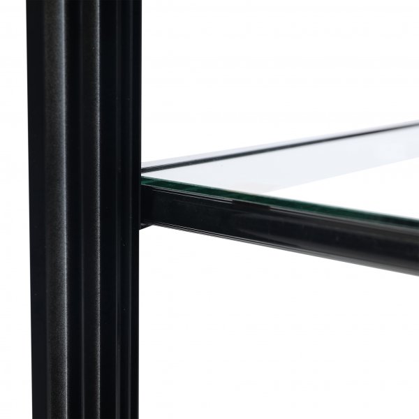 Korkea minikasvihuone | 4mm turvalasi | Musta