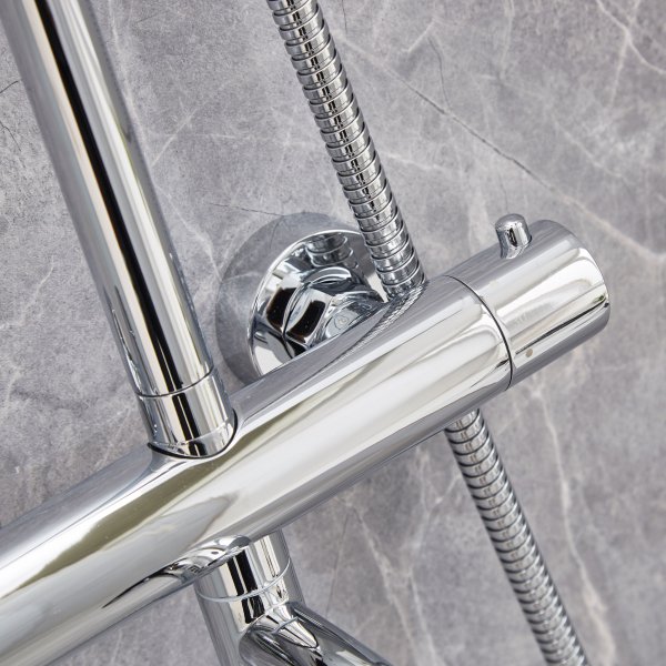 Katto-suihkusetti ammehanalla | Brusa 2.0 - Chrome Katto-suihkusetti ammehanalla | Brusa 2.0 - Chrome