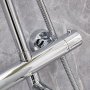Katto-suihkusetti ammehanalla | Brusa 2.0 - Chrome