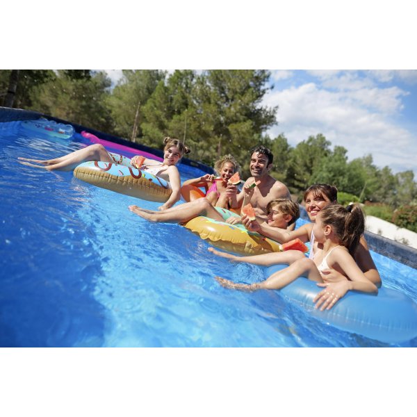 Bestway-allas maan p��ll� 7,3x3,7m - 132cm syvyys | Power Steel (56474)