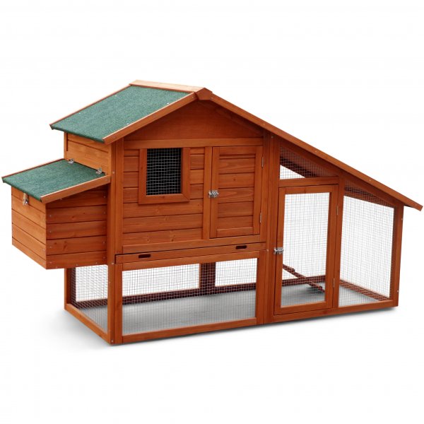 Suuri kanatalo, jossa kanavointi | Kevyesti puhdistettu | Täydellinen sarja | 2x0,7x1,1m Suuri kanatalo, jossa kanavointi | Kevyesti puhdistettu | Täydellinen sarja | 2x0,7x1,1m