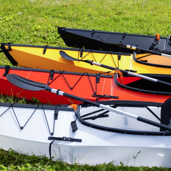 Kokoontaitettava kajakki | Punainen