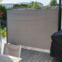 Korkea sivumarkiisi 1,8x3m | Aurinko-, tuuli- ja nksuojaksi | Metalcraft