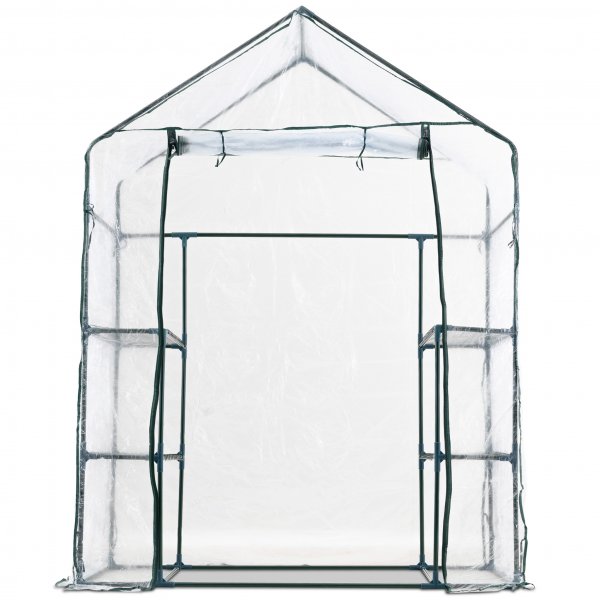 Pieni muovinen kasvihuone 1m� | Ter�srunko PVC-pinnoitteella