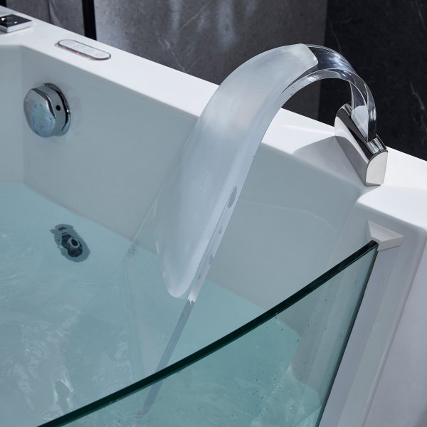 Whirlpool kulmakylpy huoltolmmityksell | 150x150cm | BK-058