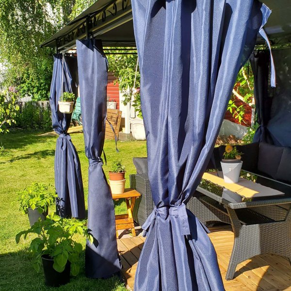 Paviljonki 4x3 m sis. paviljongin seint