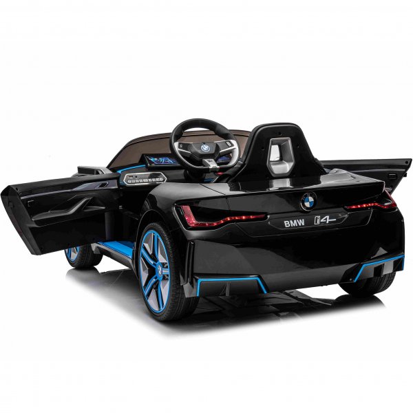 Lasten s�hk�auto BMW i4 | 12V - 2x25W | 7Ah | Musta