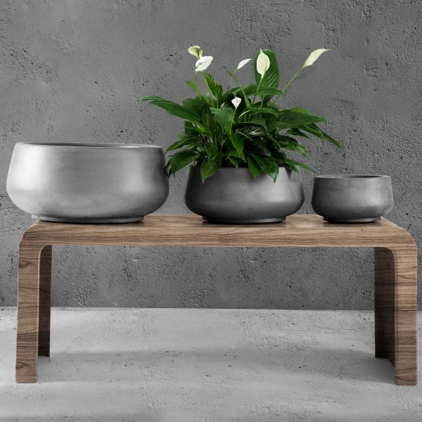 Kuituvahvisteiset ulkoruukut | 3 kpl | Tummanharmaa Kuituvahvisteiset ulkoruukut | 3 kpl | Tummanharmaa