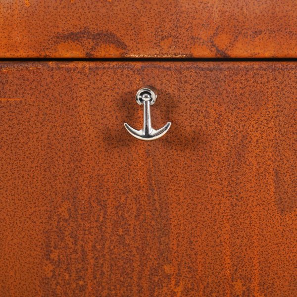 Kaasulämmitteinen takka corten-teräksestä | Ulkokäyttöön | Husum Kaasulämmitteinen takka corten-teräksestä | Ulkokäyttöön | Husum