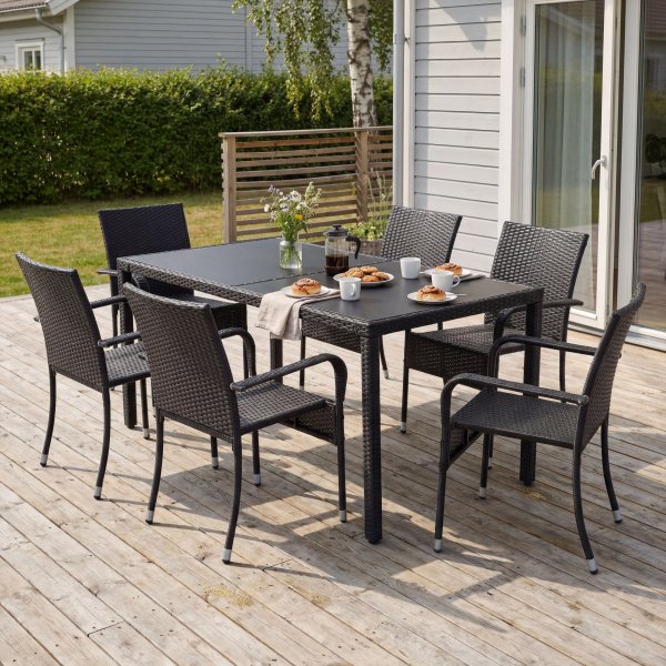 Ruokailuryhmä ulkokalusteet | 6 tuolia | Lyfco Boarp Ruokailuryhmä ulkokalusteet | 6 tuolia | Lyfco Boarp