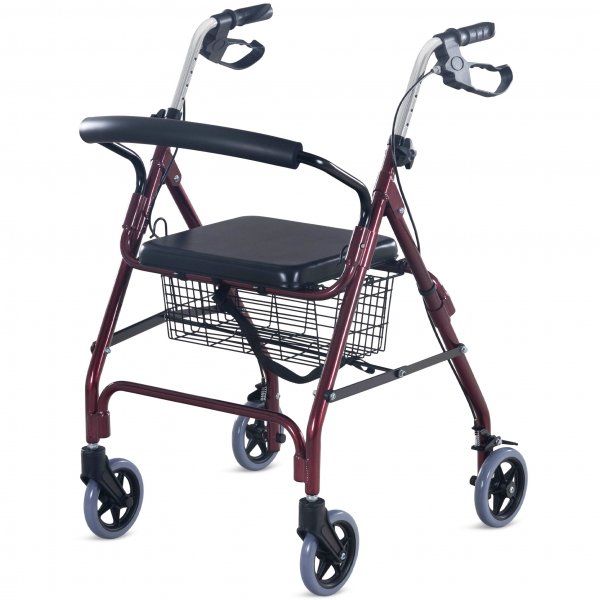Walker | Kokoontaitettava | Kevyt | CA861L - punainen Walker | Kokoontaitettava | Kevyt | CA861L - punainen