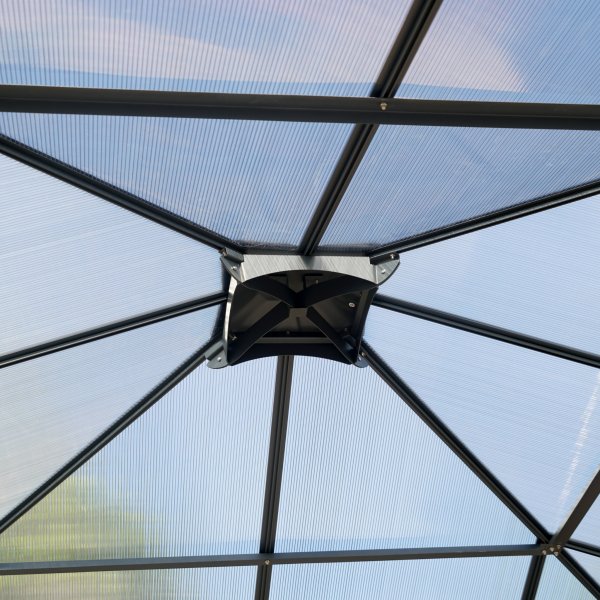 Premium-paviljonki 3x3m kanalimuovikatolla