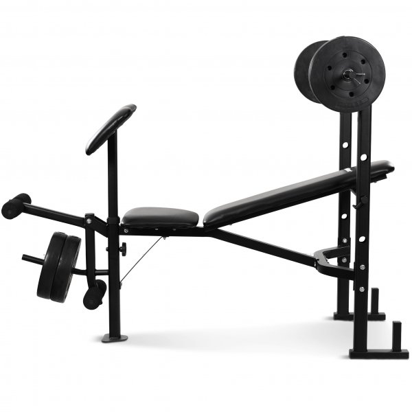 Harjoituspenkki / Barbell setti Viking | Lat Tower, tanko ja painot Harjoituspenkki / Barbell setti Viking | Lat Tower, tanko ja painot