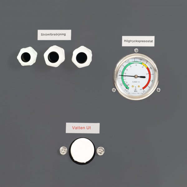 Ilma-vesi lmppumppu 16kW | Lmmitt 220m | Kest -30C | Invertteri | Wifi