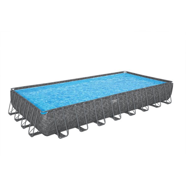 Bestway-allas maan pll 9,6 x 4,9 m - 132 cm syv | Power Steel (56623)