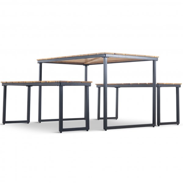 Pyt ja penkit | Ulkokalusteet | Akaasia | 4 paikkaa | Lyfco ja