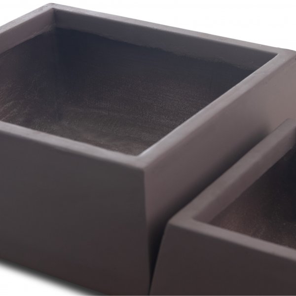 Kuituvahvisteiset ulkoruukut | 2 kpl | Tumman ruskea Kuituvahvisteiset ulkoruukut | 2 kpl | Tumman ruskea