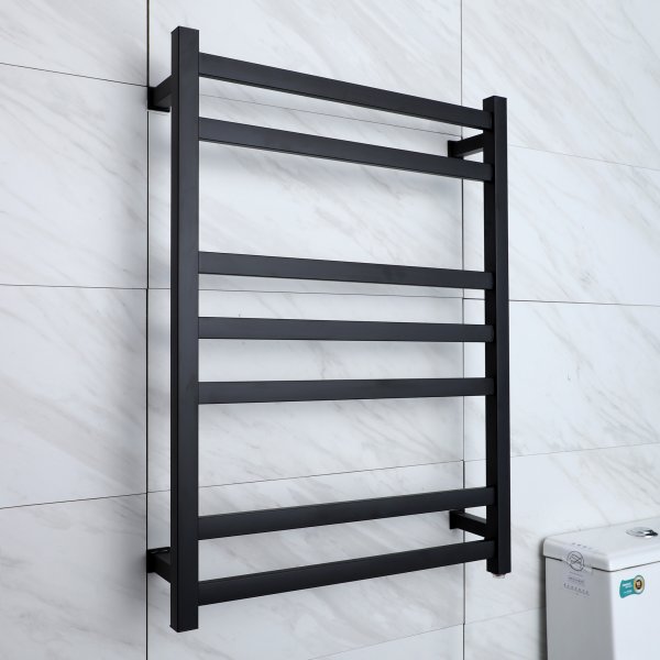 Sähköinen pyyhekuivain 60x82,5x12cm | SC06B | Musta Sähköinen pyyhekuivain 60x82,5x12cm | SC06B | Musta