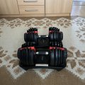 Asiakaskuva Säädettävä käsipaino 2,5-24kg | 15 painotasoa | Radan juoksija