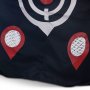 Z-muotoinen golfverkko lyntiharjoitteluun