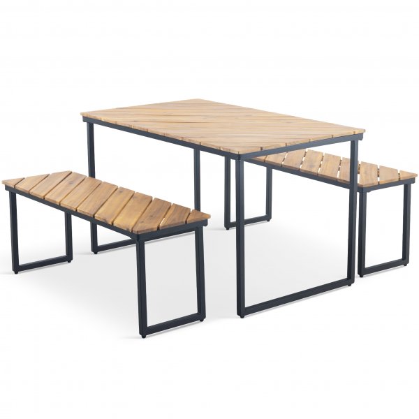 Pyt ja penkit | Ulkokalusteet | Akaasia | 4 paikkaa | Lyfco ja