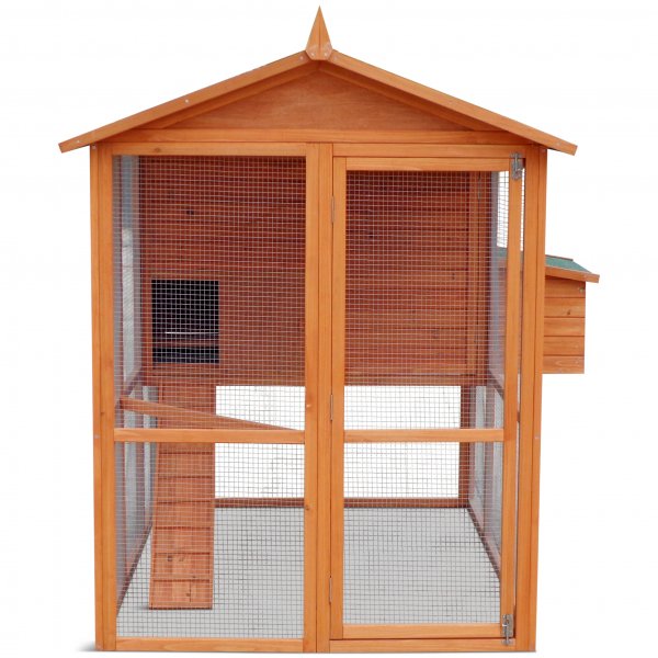 Kanatalo kanapihalla | Kevyesti puhdistettu | Täydellinen sarja | 1,9x1,7x1,6m Kanatalo kanapihalla | Kevyesti puhdistettu | Täydellinen sarja | 1,9x1,7x1,6m