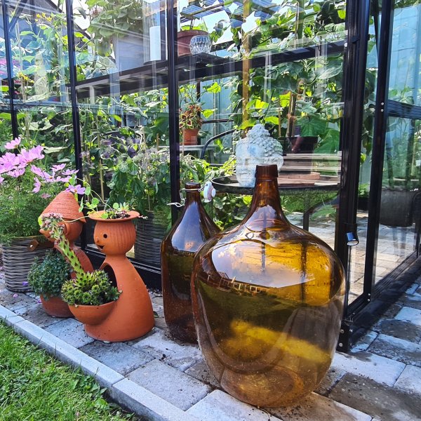 Kasvihuone 9,6 m | 4mm turvalasi | 5 vuoden myrskytakuu