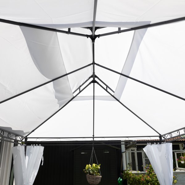 Paviljonki 4x3 m sis. paviljongin seint