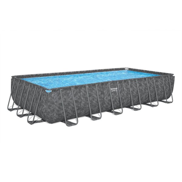 Bestway-allas maan p��ll� 7,3x3,7m - 132cm syvyys | Power Steel (56474)