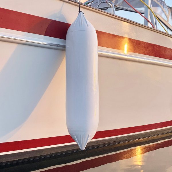 Fender 4 kpl | 2,5 mm PVC | Valkoinen