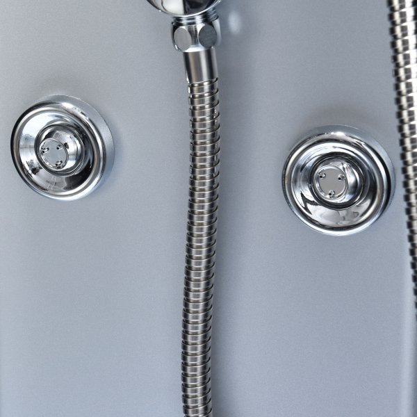 Täydellinen tyylikäs suihkukaappi | Sadesuihku | Alumiini Täydellinen tyylikäs suihkukaappi | Sadesuihku | Alumiini