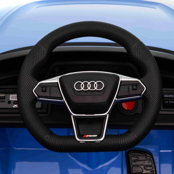 Lasten sähköauto Audi RS e-tron GT | 12V - 2x25W | 7Ah | Sininen Lasten sähköauto Audi RS e-tron GT | 12V - 2x25W | 7Ah | Sininen