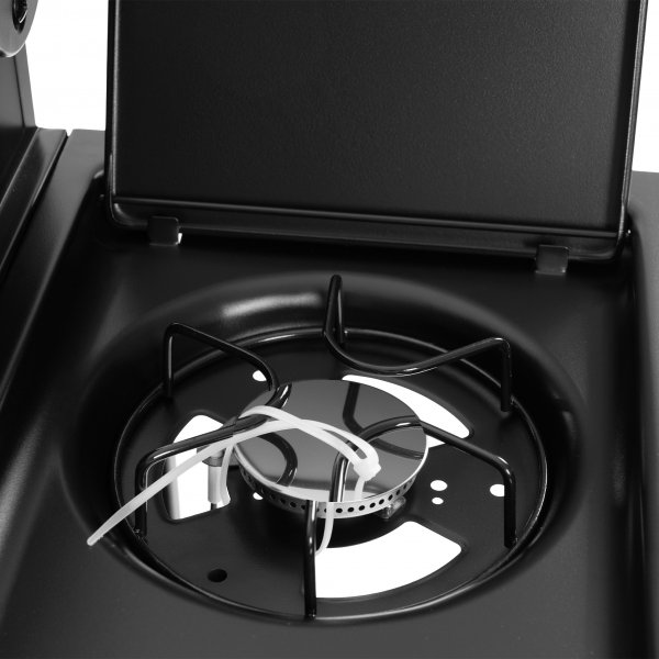 Kaasugrilli 4 ruostumattomasta polttimella | Charleston