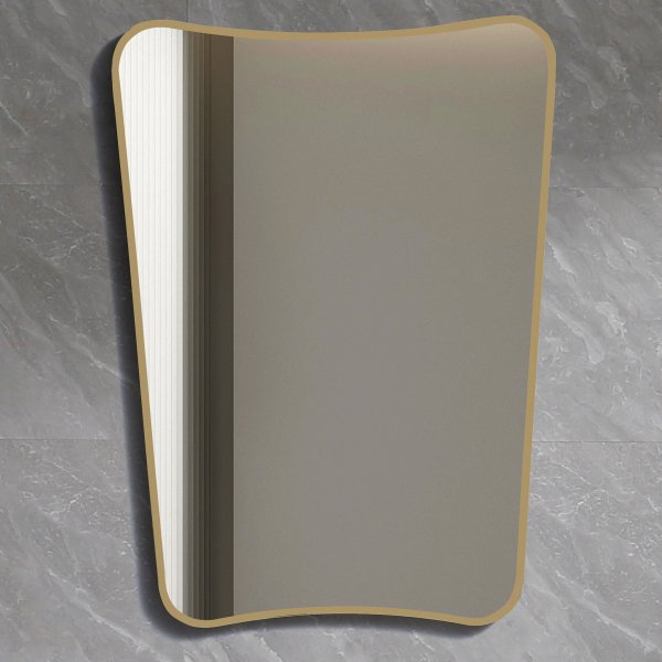 Peili pyöristetyillä muodoilla - TIFFANY GOLD Peili pyöristetyillä muodoilla - TIFFANY GOLD