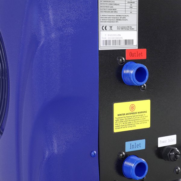 Allaslmppumppu Splash 3,4kW maanplliseen uima-altaaseen