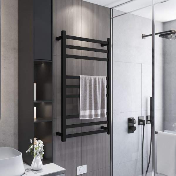 Shkinen pyyhekuivain 60x102,5x12cm | SC05 | Musta