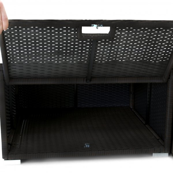 Suuri pyre lounge-ryhm | Sisnrakennettu tyynyn silytystila | 6 paikkaa