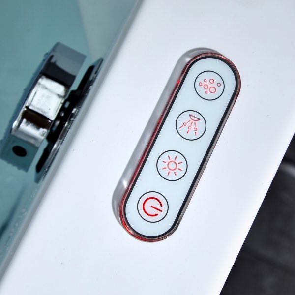 Whirlpool kulmakylpy huoltolmmityksell | 150x150cm | BK-058