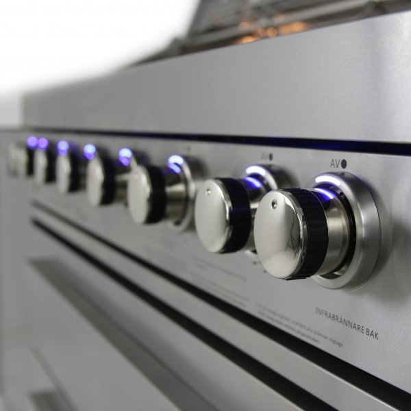 Suuri ruostumaton kaasugrilli/ulkokeitti | Austin