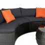 Suuri pyre lounge-ryhm | Sisnrakennettu tyynyn silytystila | 6 paikkaa