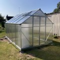 Asiakaskuva Kasvihuone 8,9m² | Erittäin korkea viljelykorkeus | 6 mm kanavamuovia
