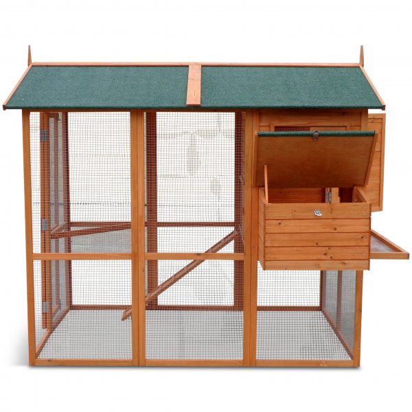 Kanatalo kanapihalla | Kevyesti puhdistettu | Täydellinen sarja | 1,9x1,7x1,6m Kanatalo kanapihalla | Kevyesti puhdistettu | Täydellinen sarja | 1,9x1,7x1,6m