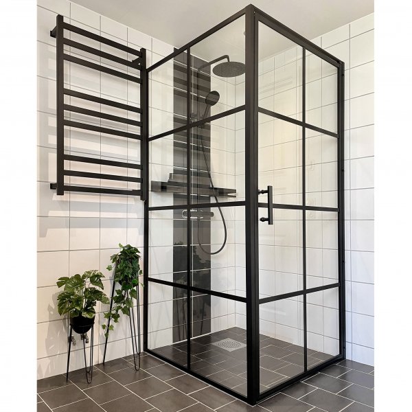 Shkinen pyyhekuivain 60x102,5x12cm | SC05 | Musta