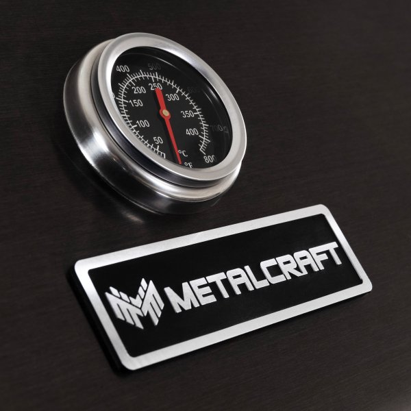 Ruostumaton kaasugrilli kuumailmatoiminnolla | Malibu/Nashville Blackline