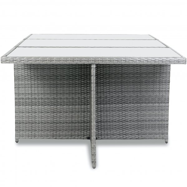 Ruokailuryhmä ulkokalusteet | 10 paikkaa | Harmaa tekopilli | Skärhamn Ruokailuryhmä ulkokalusteet | 10 paikkaa | Harmaa tekopilli | Skärhamn