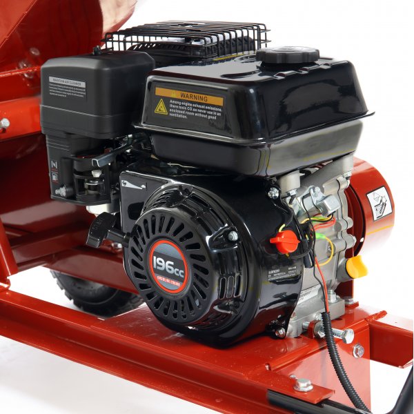 Kompostimylly / Hakekone 6,5 Hk | Bensiinikyttinen Loncin-moottori