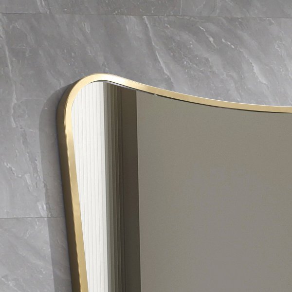 Peili pyöristetyillä muodoilla - TIFFANY GOLD Peili pyöristetyillä muodoilla - TIFFANY GOLD