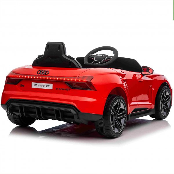 Lasten sähköauto Audi RS e-tron GT | 12V - 2x25W | 7Ah | PUNAINEN Lasten sähköauto Audi RS e-tron GT | 12V - 2x25W | 7Ah | PUNAINEN